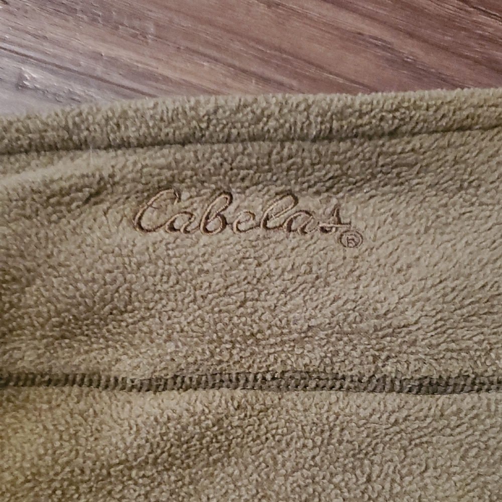 Cabela's Men's Brown Fleece Vest - Picture 13 of 13